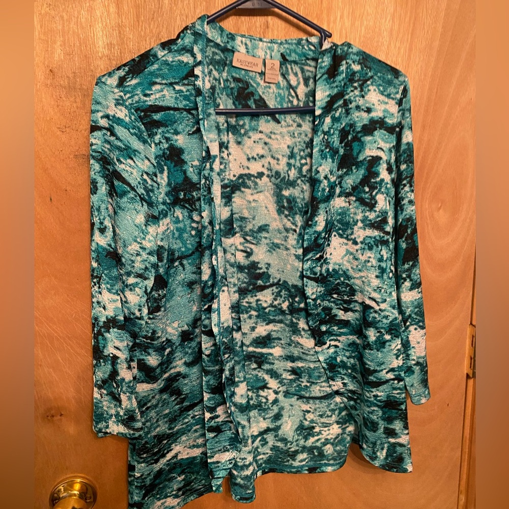 Chicos printed cardigan